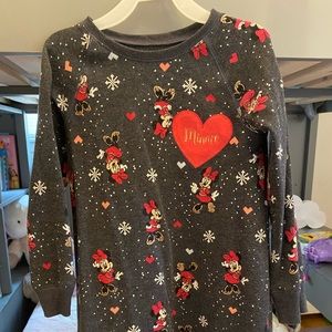 Girls winter Minnie dress